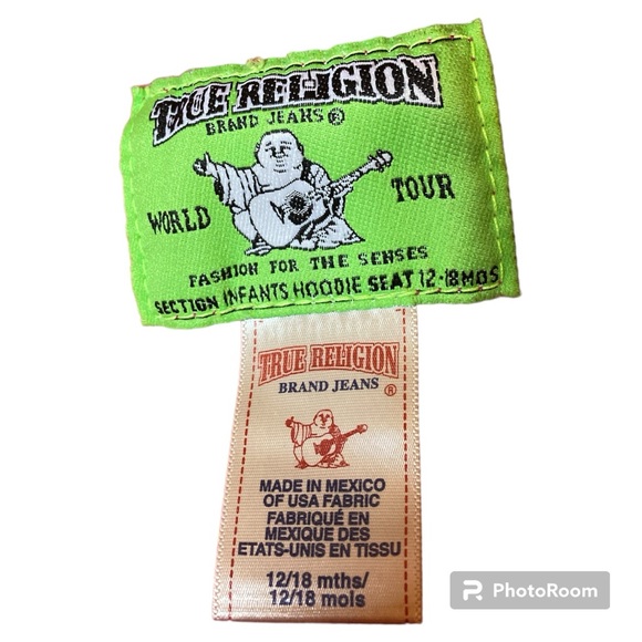 Baby True Religion Onesie and Hooded Jacket Set - Picture 4 of 5